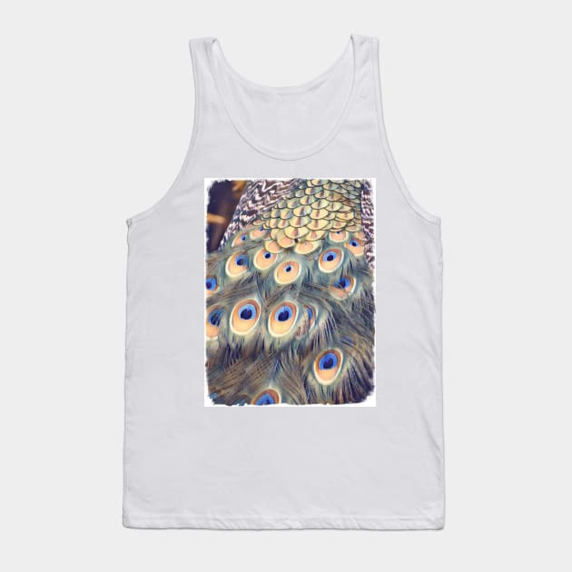 Javan Green Peafowl Tank Top by Sharonzoolady